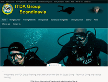 Tablet Screenshot of itdascandinavia.com